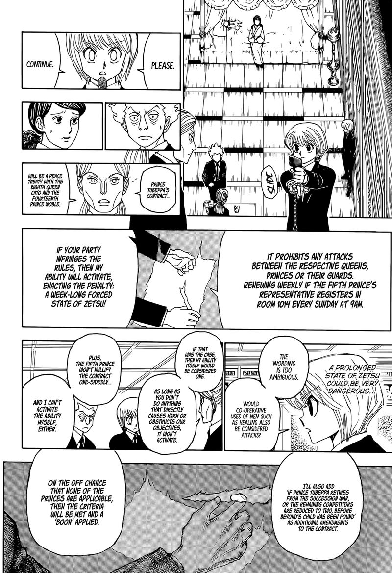 Hunter X Hunter Chapter 401 page 15 - Chapter 401: Moonlight