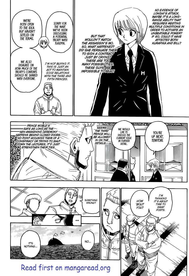 Hunter X Hunter Chapter 401 page 19 - Chapter 401: Moonlight
