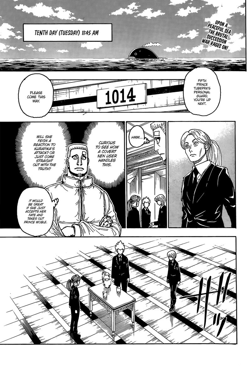 Hunter X Hunter Chapter 401 page 2 - Chapter 401: Moonlight