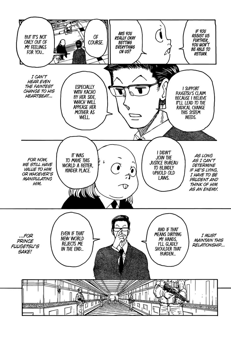 Hunter X Hunter Chapter 402 page 11 - Chapter 402: Letter