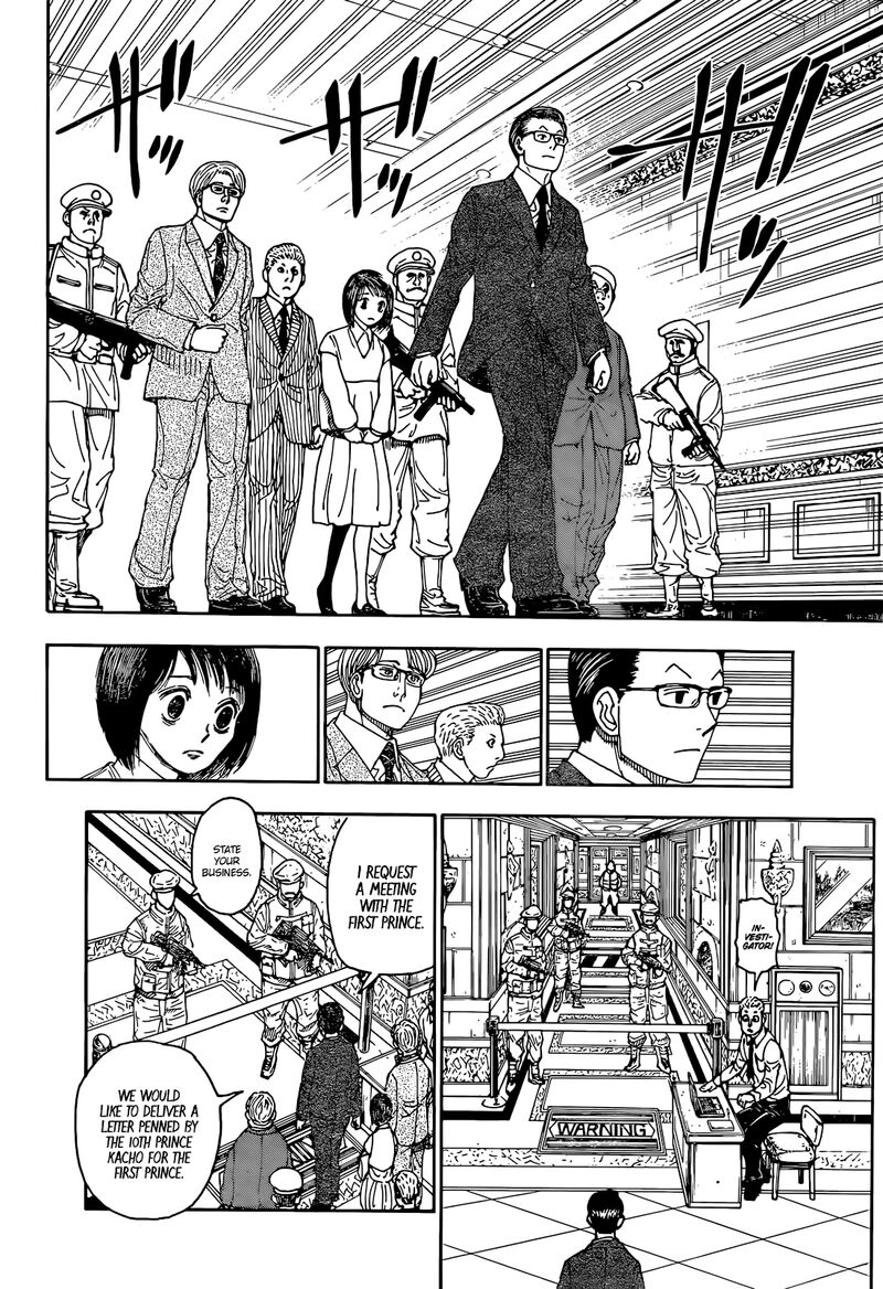 Hunter X Hunter Chapter 402 page 12 - Chapter 402: Letter