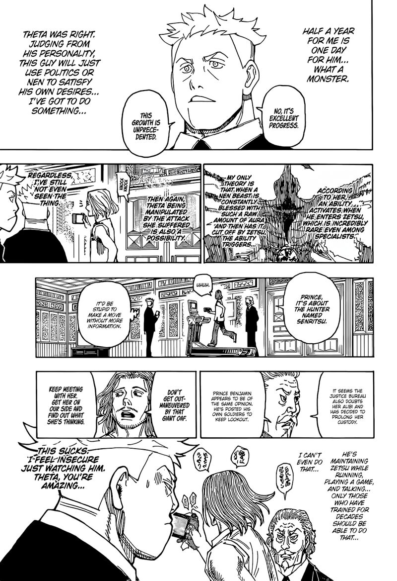 Hunter X Hunter Chapter 402 page 5 - Chapter 402: Letter