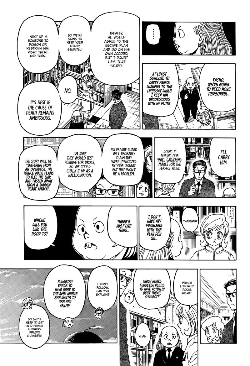 Hunter X Hunter Chapter 402 page 9 - Chapter 402: Letter