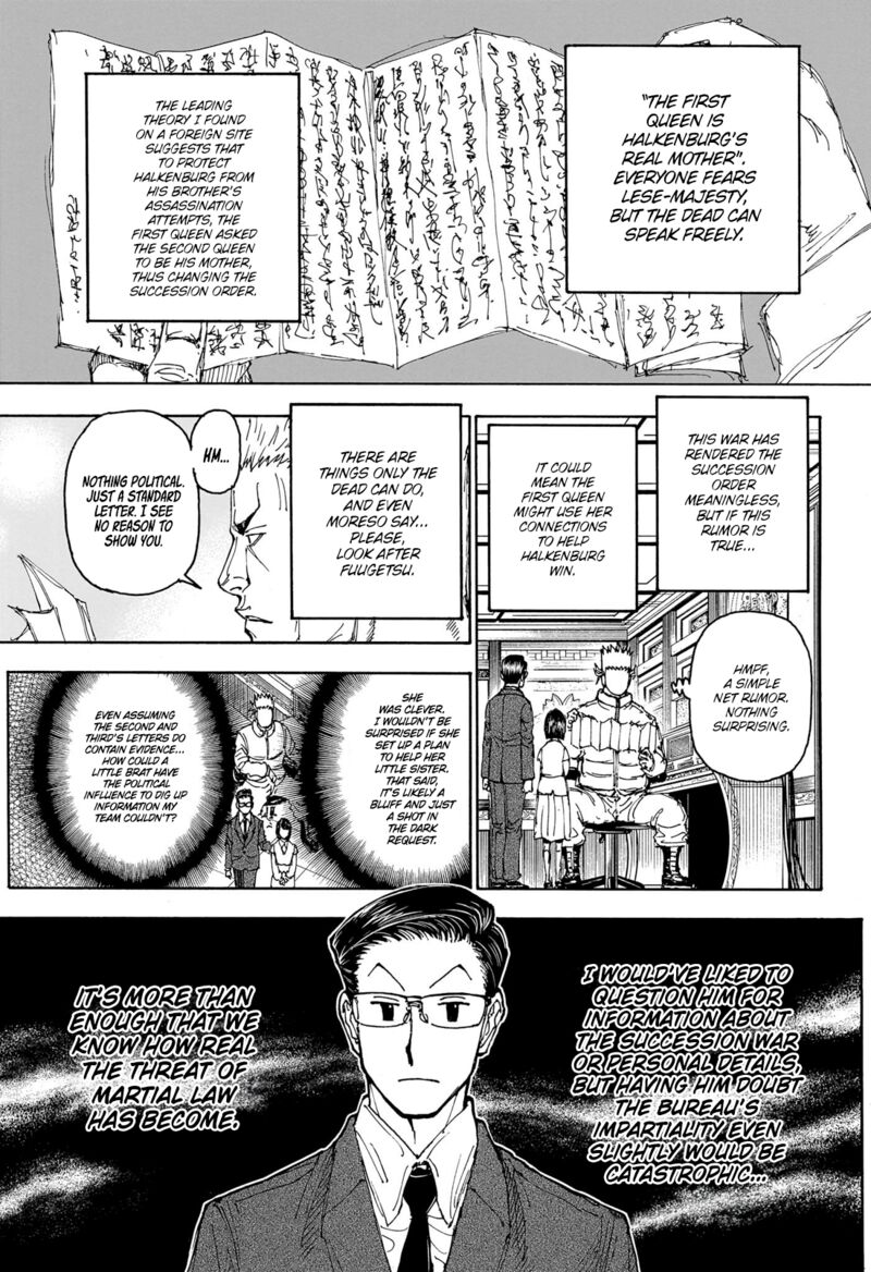 Hunter X Hunter Chapter 403 page 11 - Chapter 403: Results