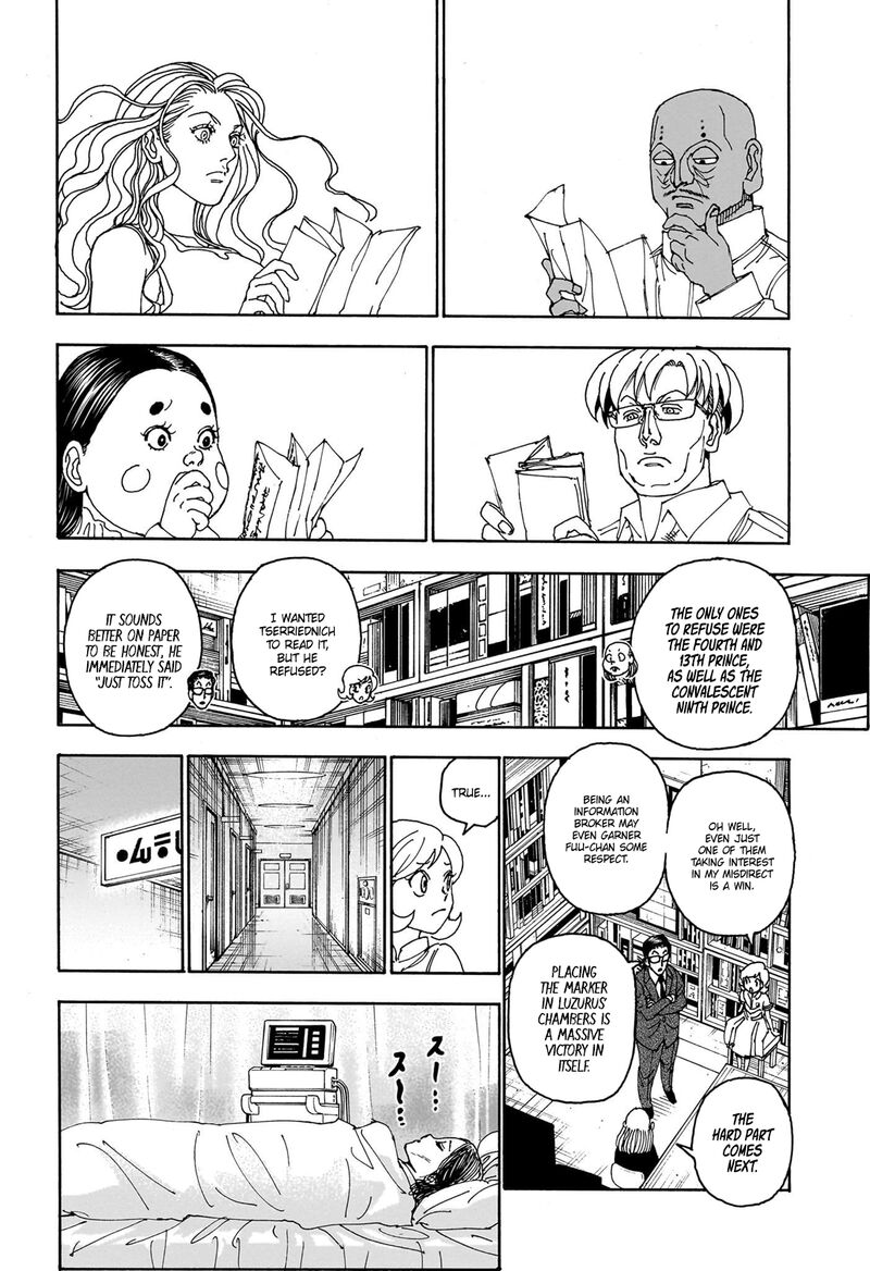 Hunter X Hunter Chapter 403 page 12 - Chapter 403: Results