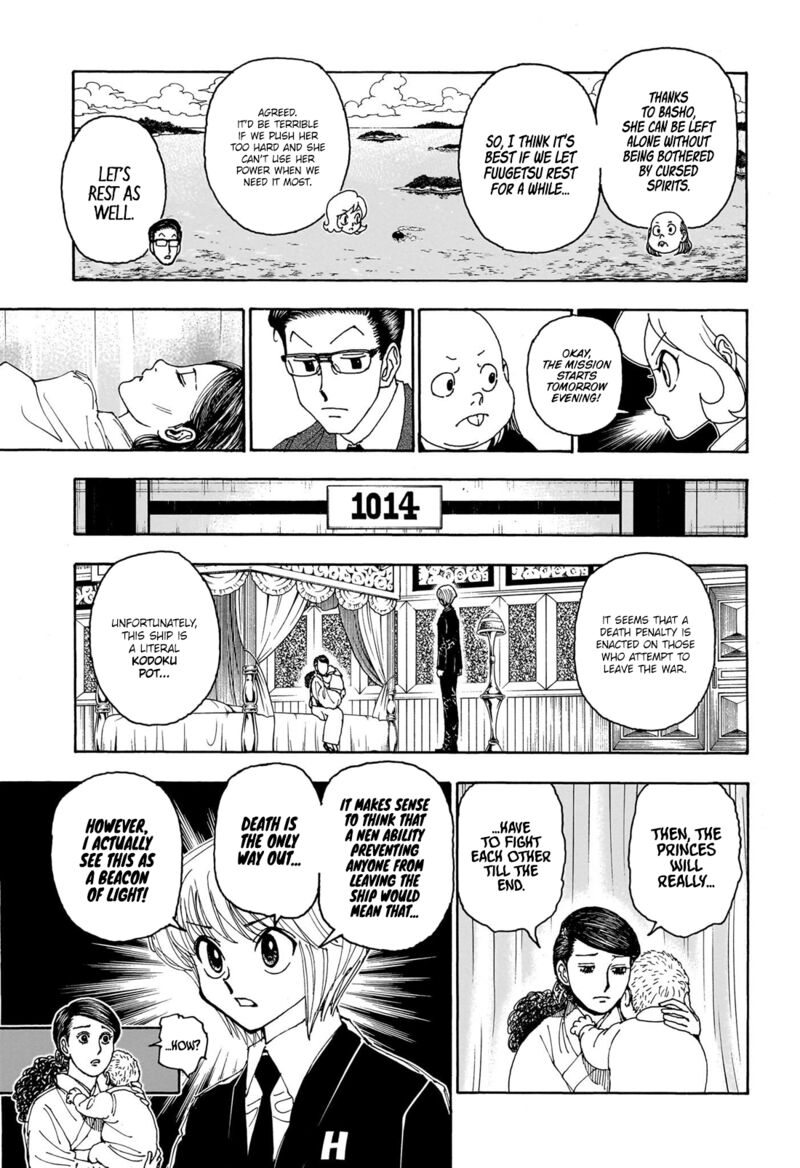 Hunter X Hunter Chapter 403 page 13 - Chapter 403: Results