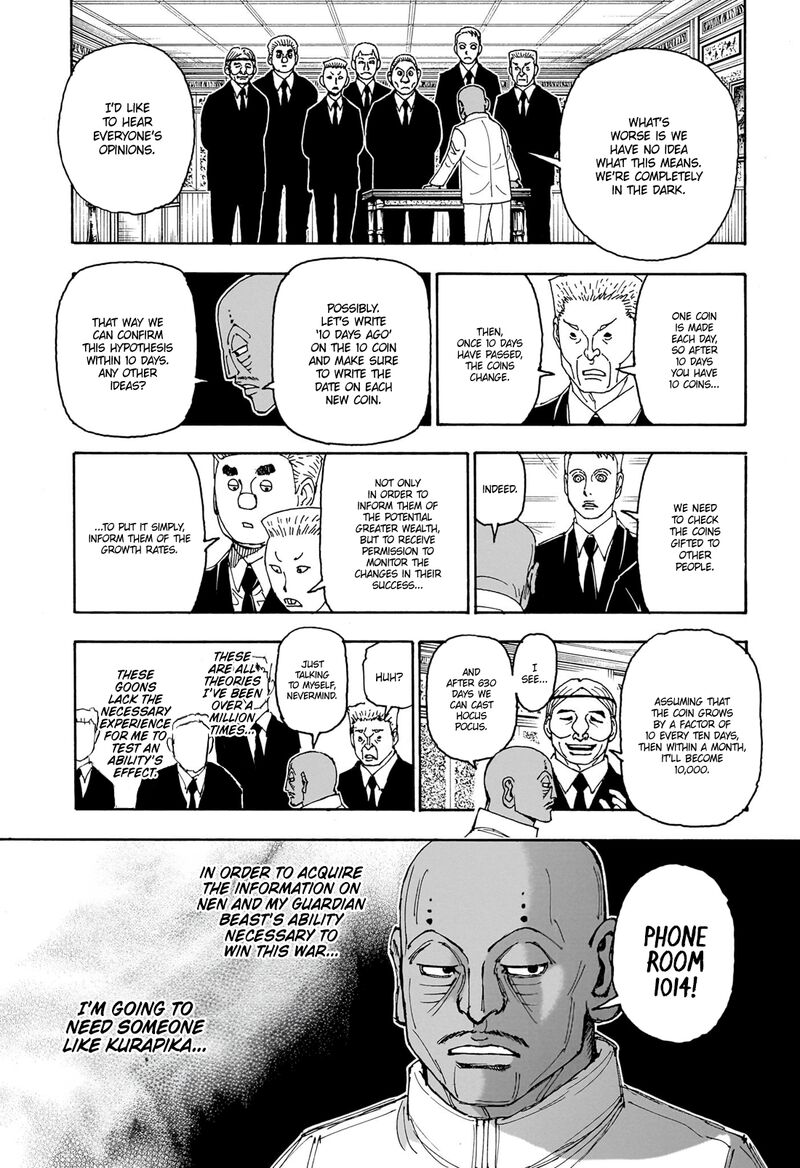 Hunter X Hunter Chapter 403 page 15 - Chapter 403: Results