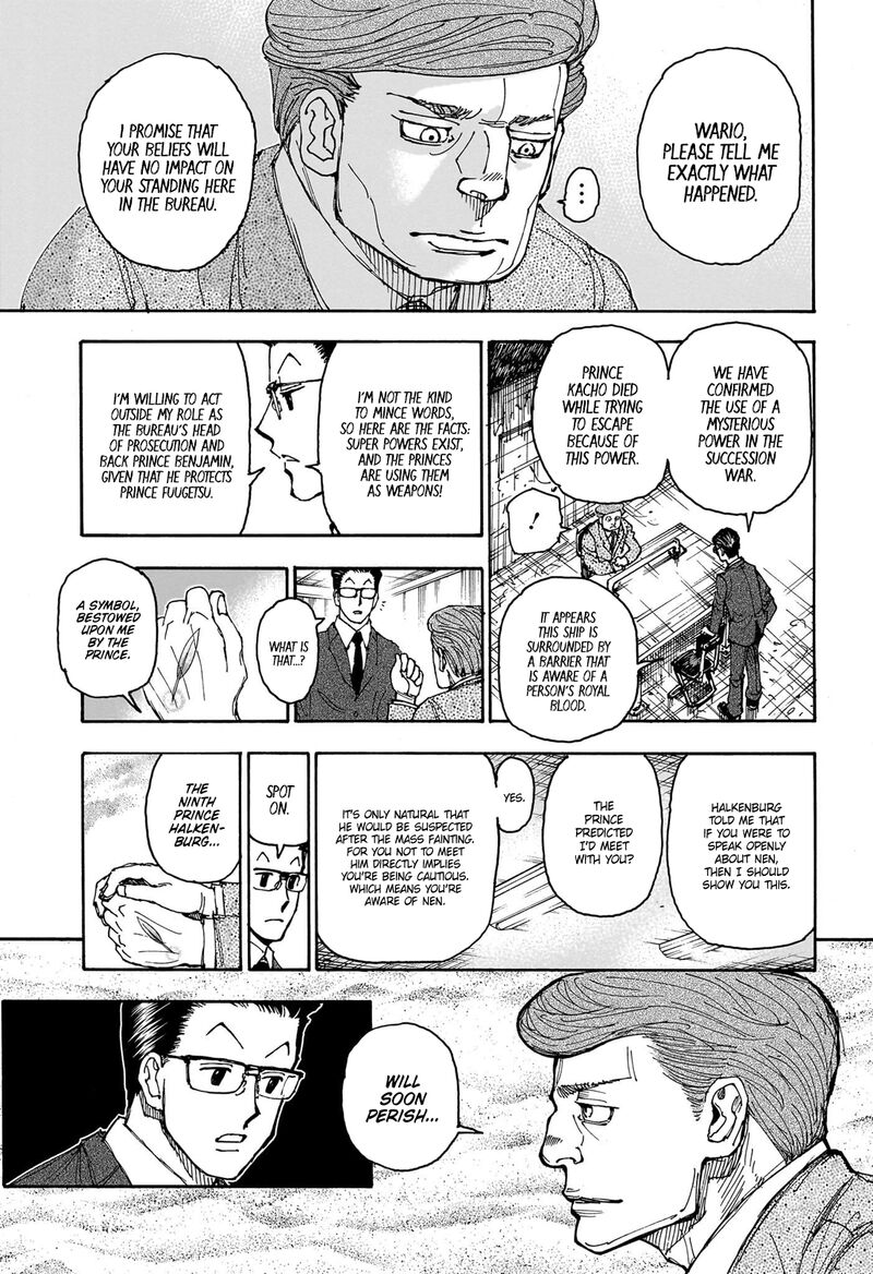 Hunter X Hunter Chapter 403 page 17 - Chapter 403: Results