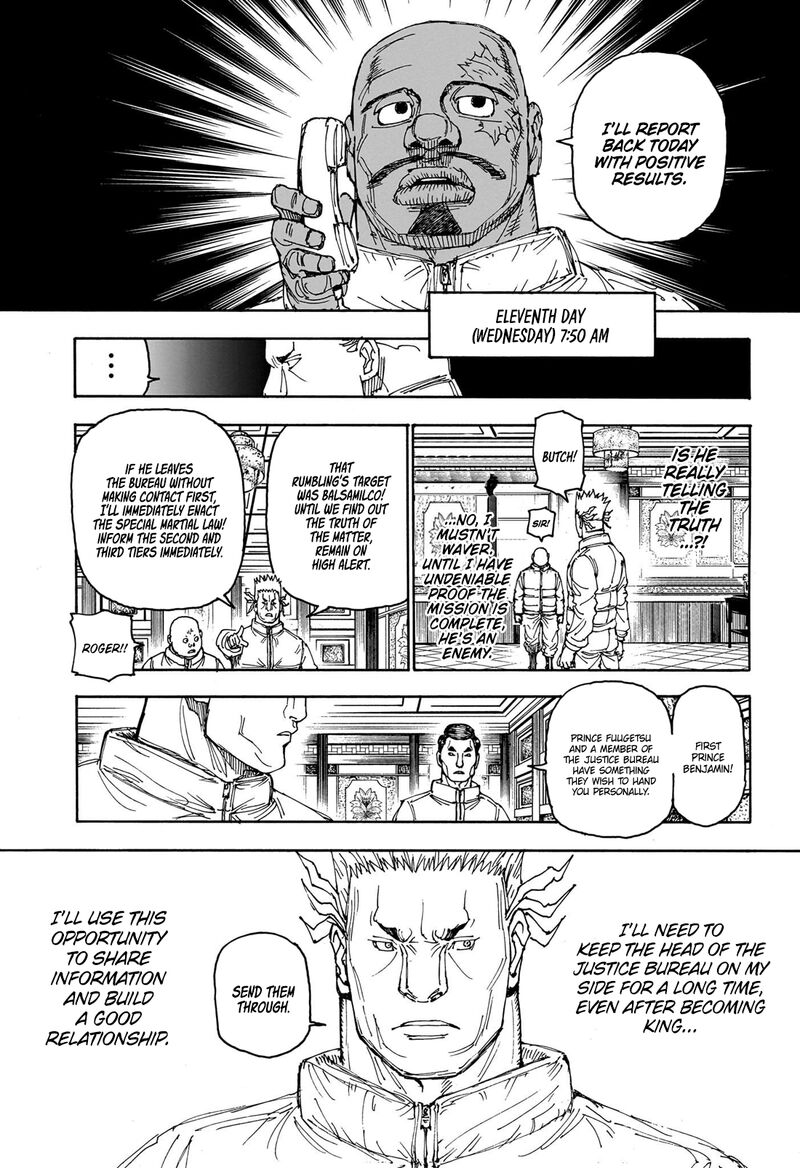 Hunter X Hunter Chapter 403 page 9 - Chapter 403: Results