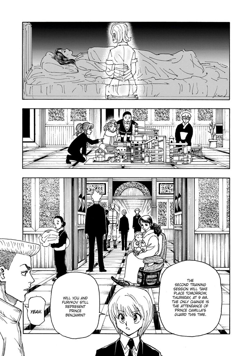 Hunter X Hunter Chapter 404 page 15 - Chapter 404: Speculation