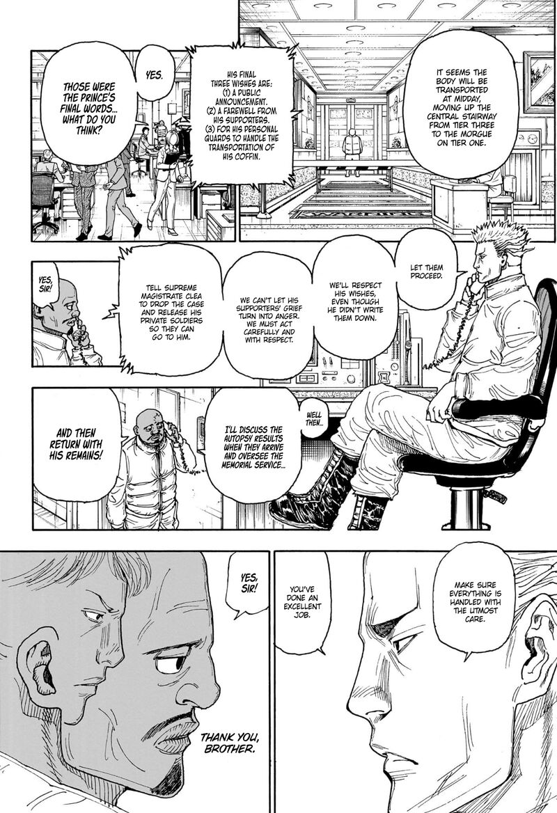 Hunter X Hunter Chapter 404 page 18 - Chapter 404: Speculation