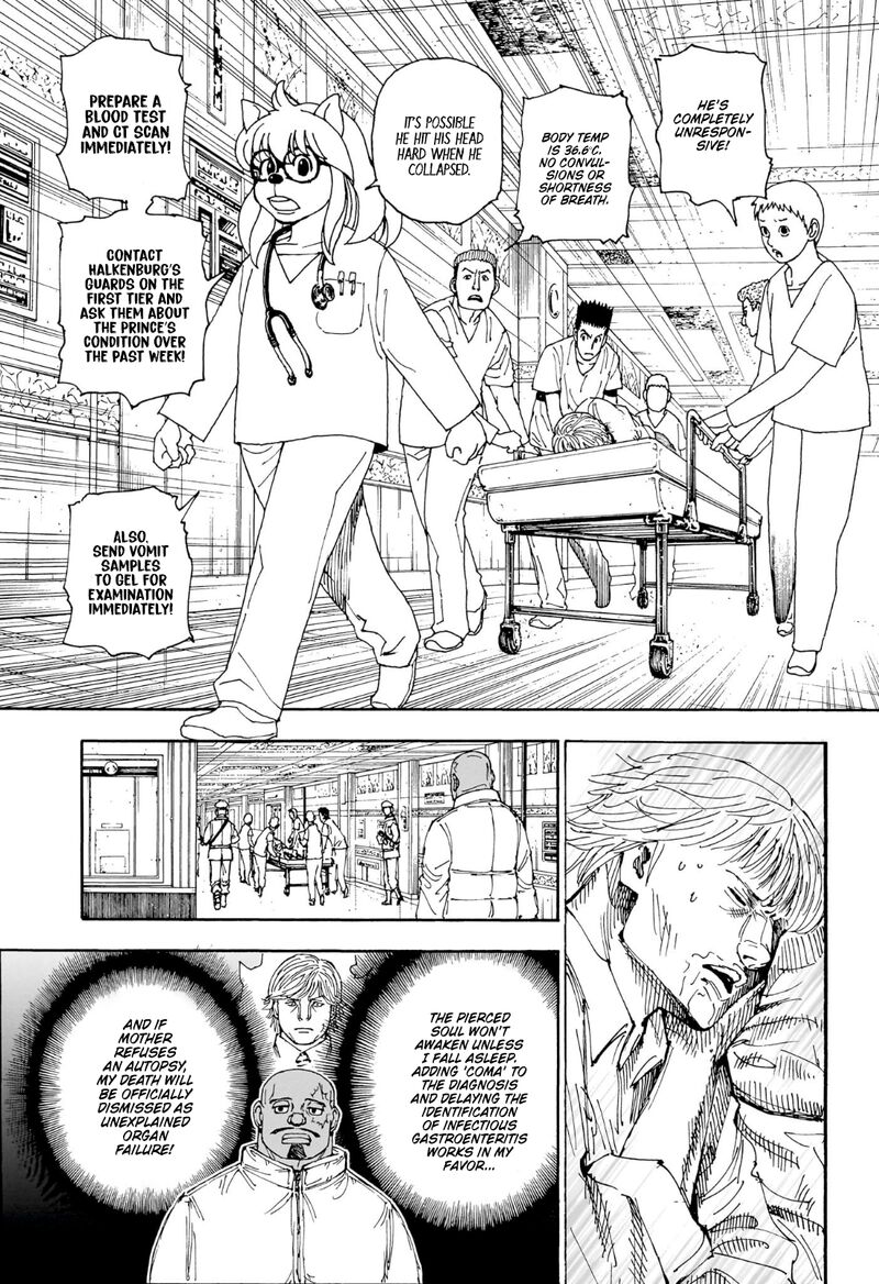 Hunter X Hunter Chapter 404 page 7 - Chapter 404: Speculation