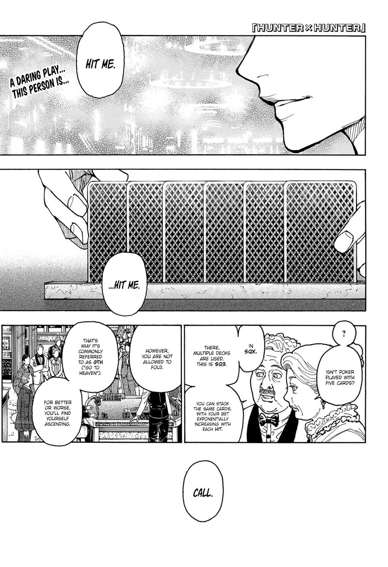 Hunter X Hunter Chapter 405 page 1 - Chapter 405: Performance