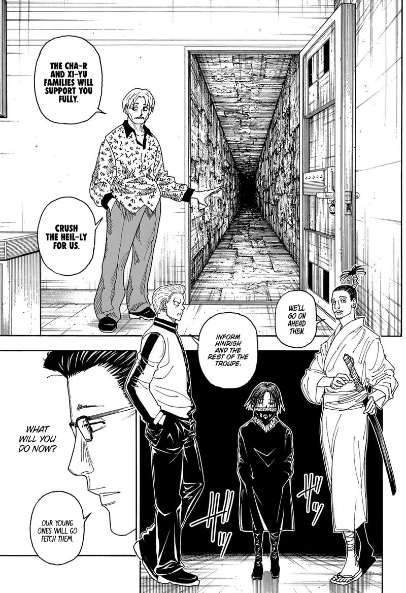 Hunter X Hunter Chapter 405 page 15 - Chapter 405: Performance