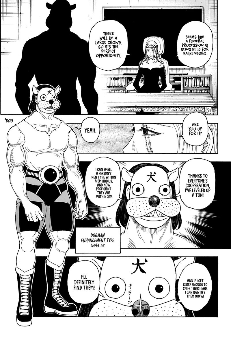 Hunter X Hunter Chapter 405 page 17 - Chapter 405: Performance