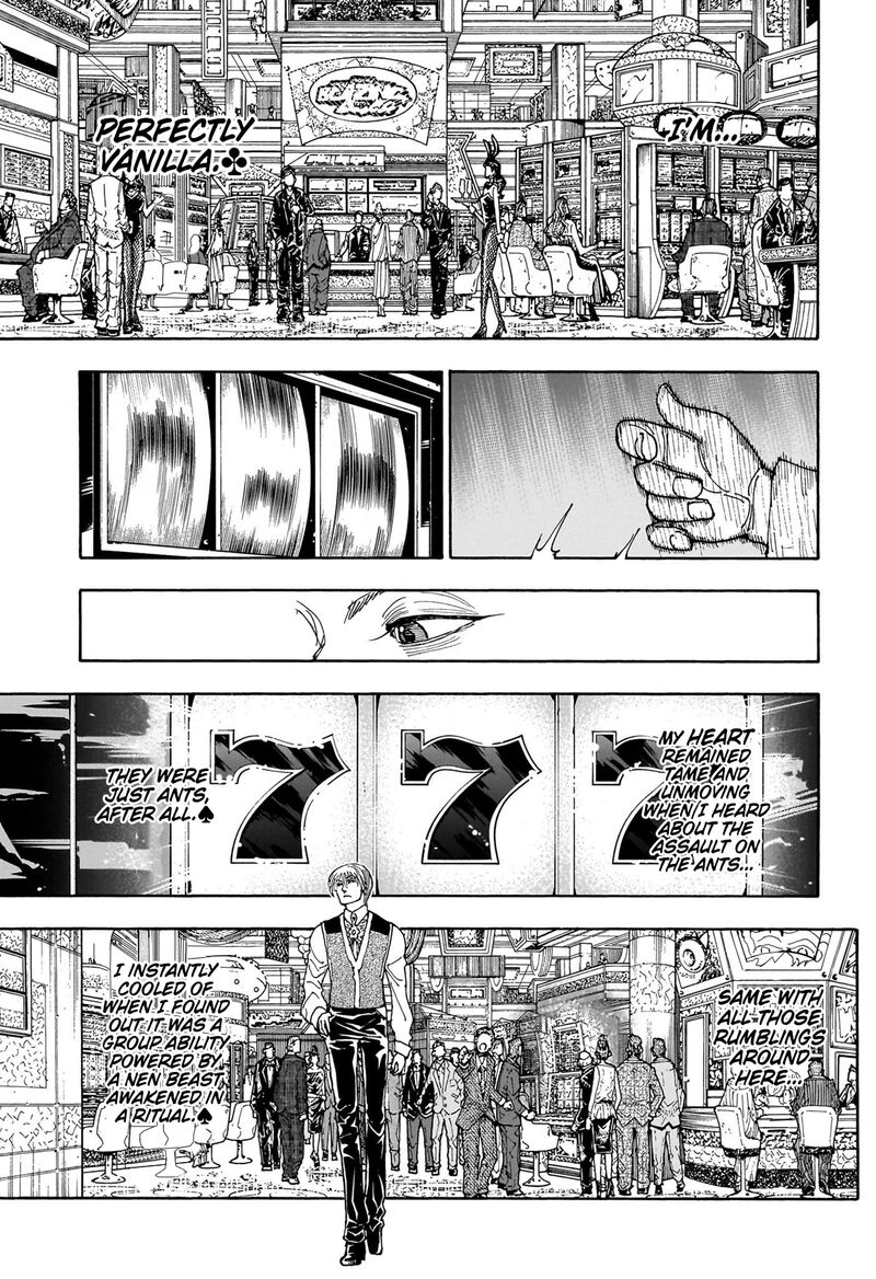 Hunter X Hunter Chapter 405 page 3 - Chapter 405: Performance