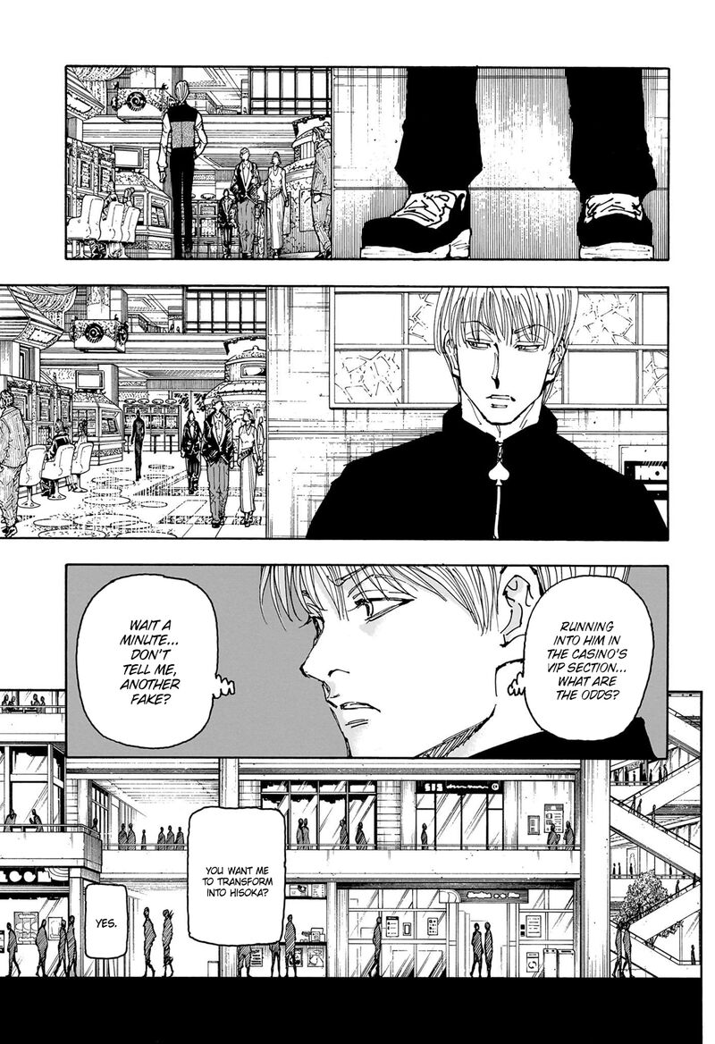 Hunter X Hunter Chapter 405 page 5 - Chapter 405: Performance