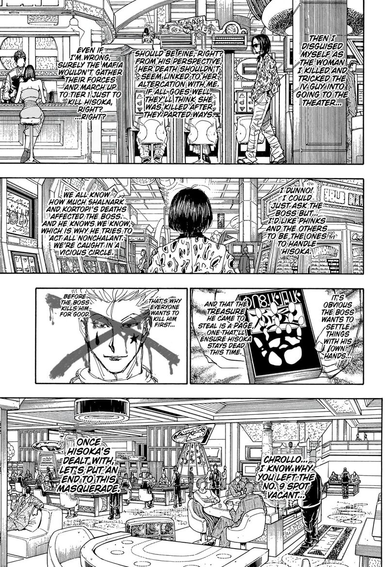 Hunter X Hunter Chapter 405 page 9 - Chapter 405: Performance