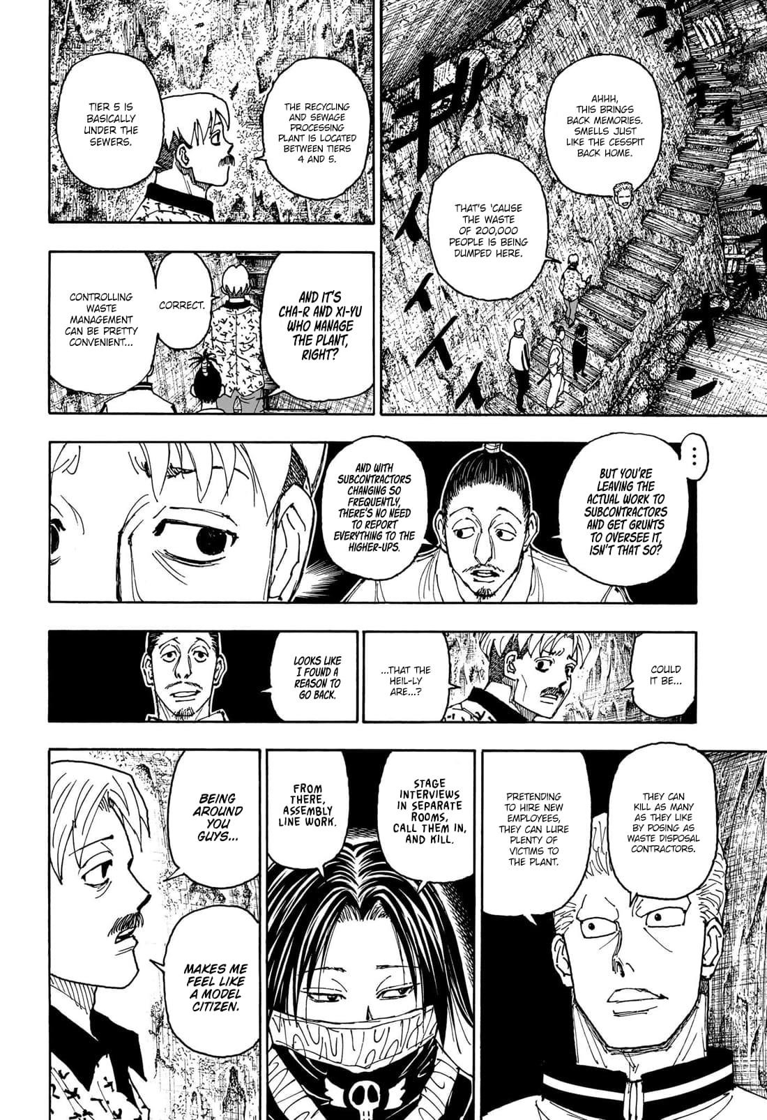 Hunter X Hunter Chapter 406 page 3 - Chapter 406: Regalia