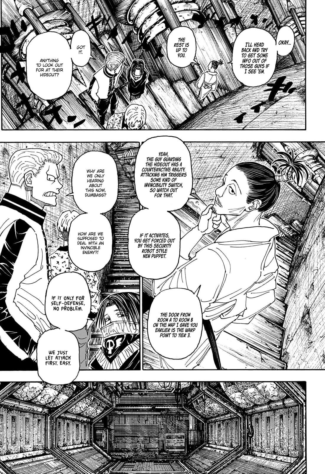 Hunter X Hunter Chapter 406 page 4 - Chapter 406: Regalia