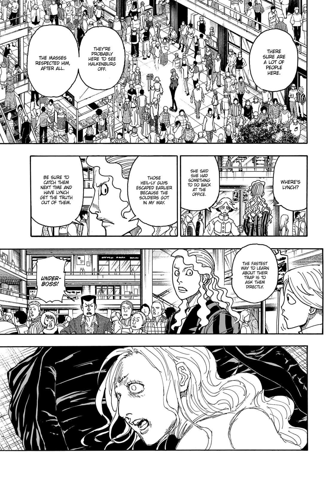 Hunter X Hunter Chapter 406 page 6 - Chapter 406: Regalia