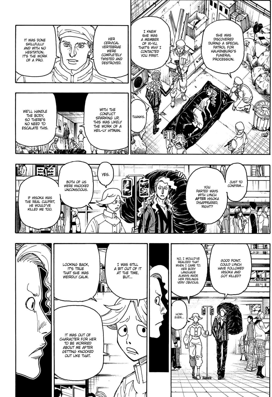 Hunter X Hunter Chapter 406 page 7 - Chapter 406: Regalia