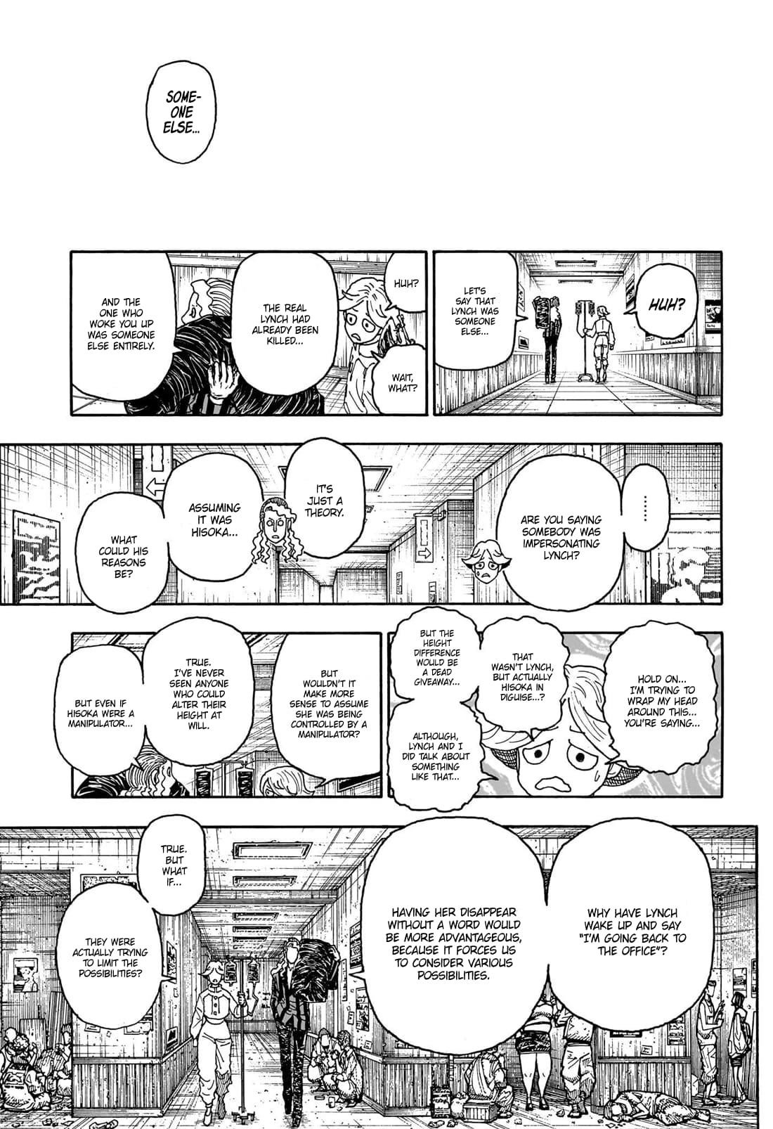 Hunter X Hunter Chapter 406 page 8 - Chapter 406: Regalia