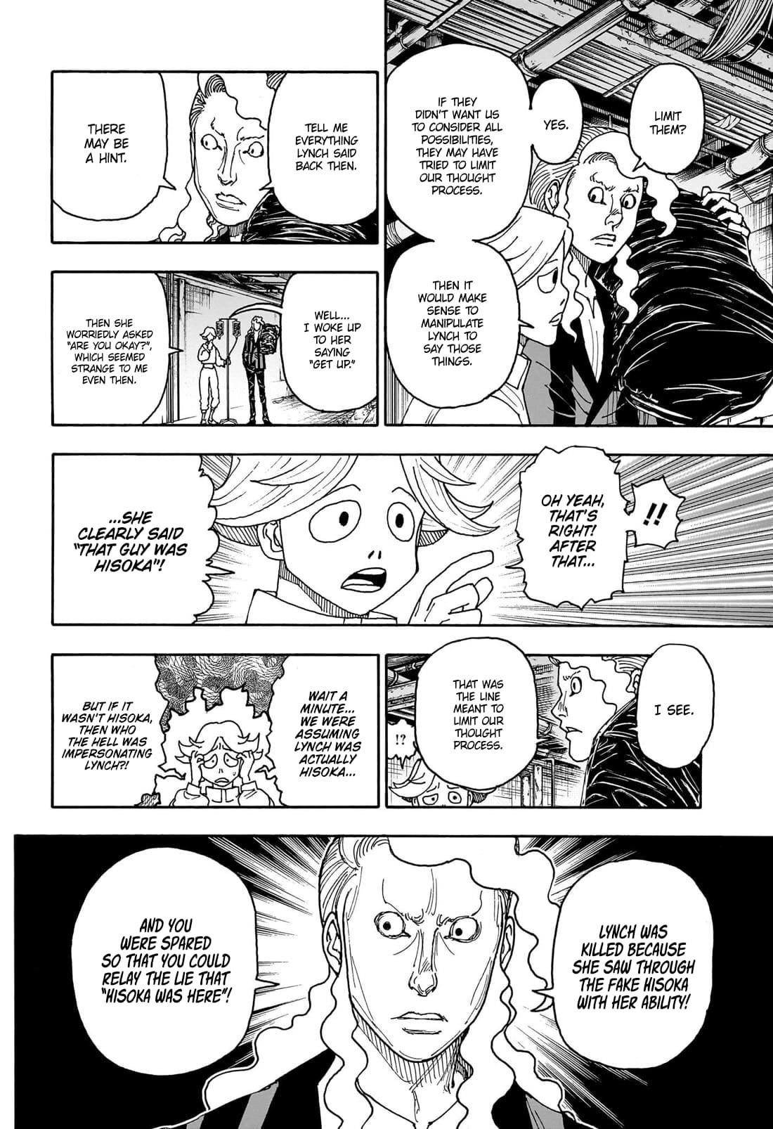 Hunter X Hunter Chapter 406 page 9 - Chapter 406: Regalia