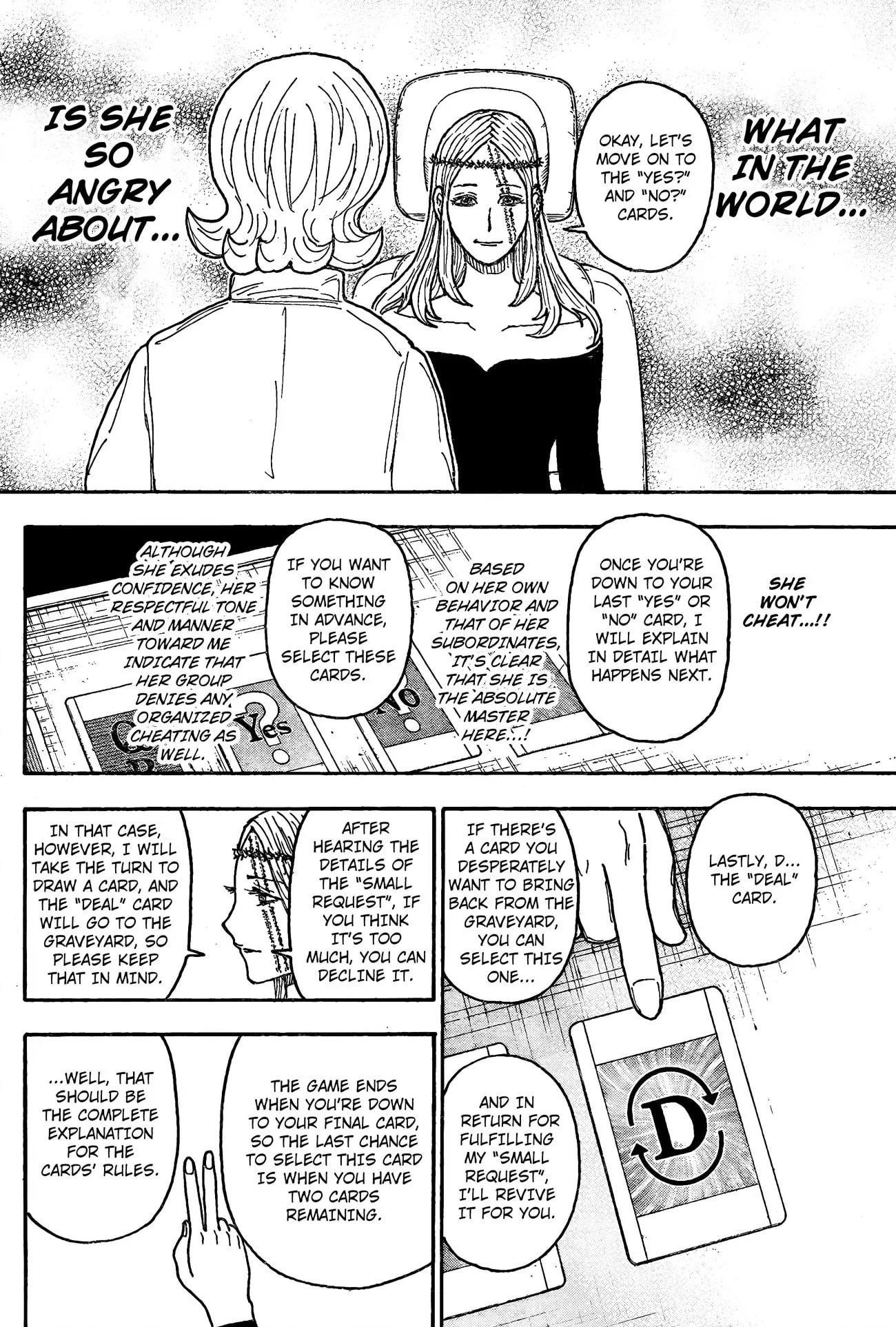 Hunter X Hunter Chapter 407 page 11 - Chapter 407: Negotiation