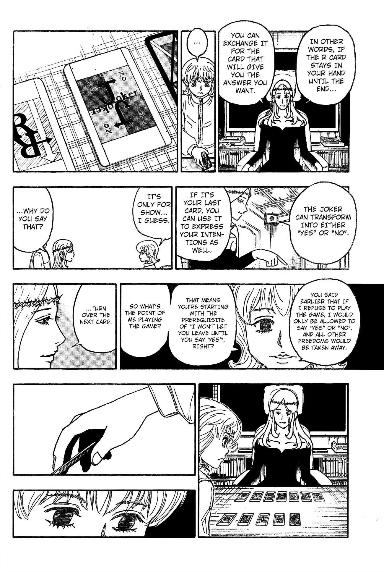 Hunter X Hunter Chapter 407 page 3 - Chapter 407: Negotiation