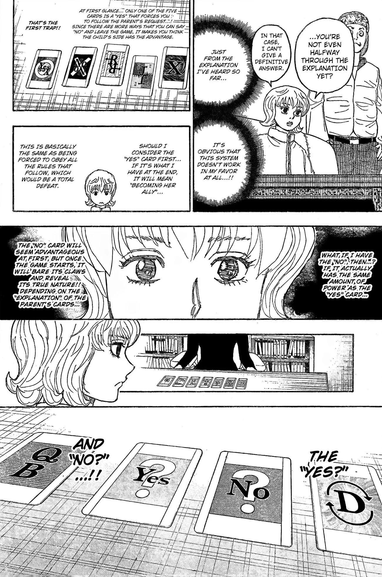Hunter X Hunter Chapter 407 page 5 - Chapter 407: Negotiation