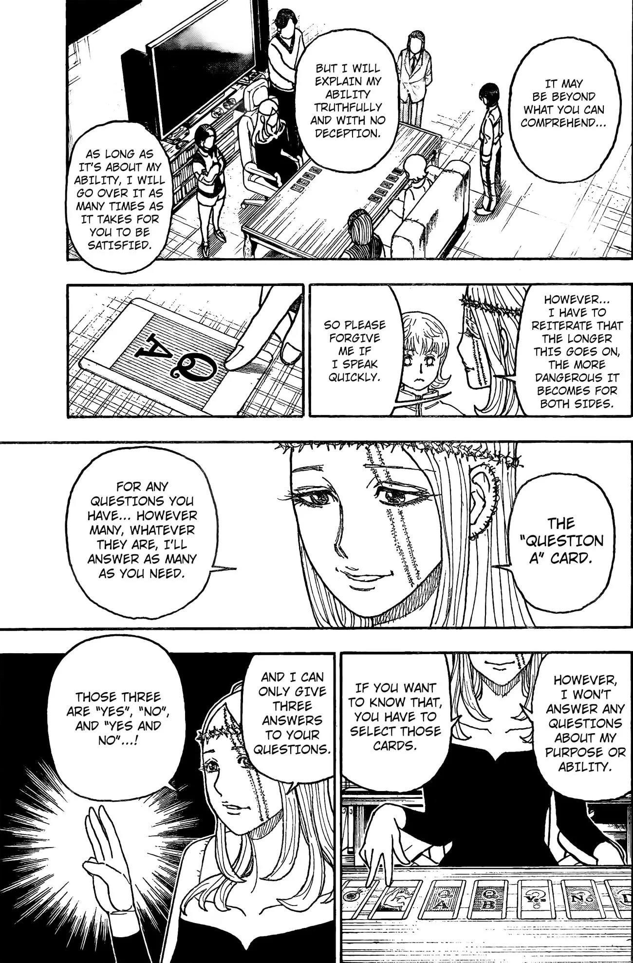 Hunter X Hunter Chapter 407 page 8 - Chapter 407: Negotiation