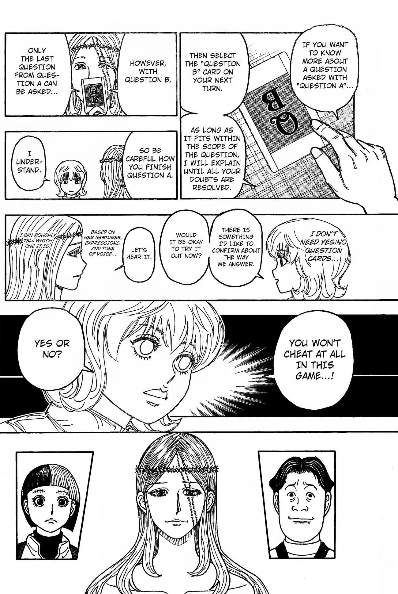 Hunter X Hunter Chapter 407 page 9 - Chapter 407: Negotiation