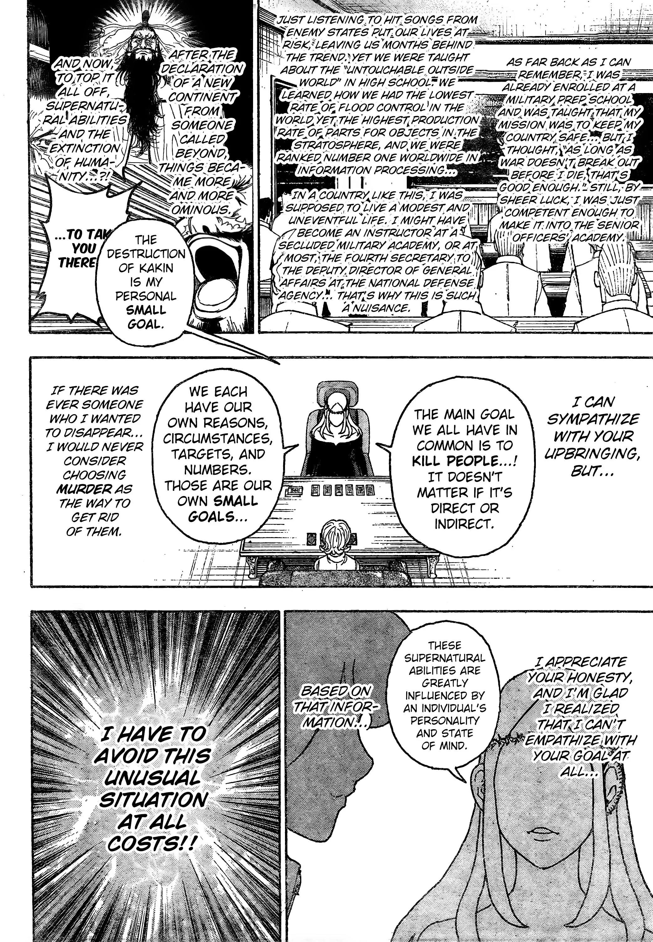 Hunter X Hunter Chapter 408 page 10 - Chapter 408: Negotiation: Part 2