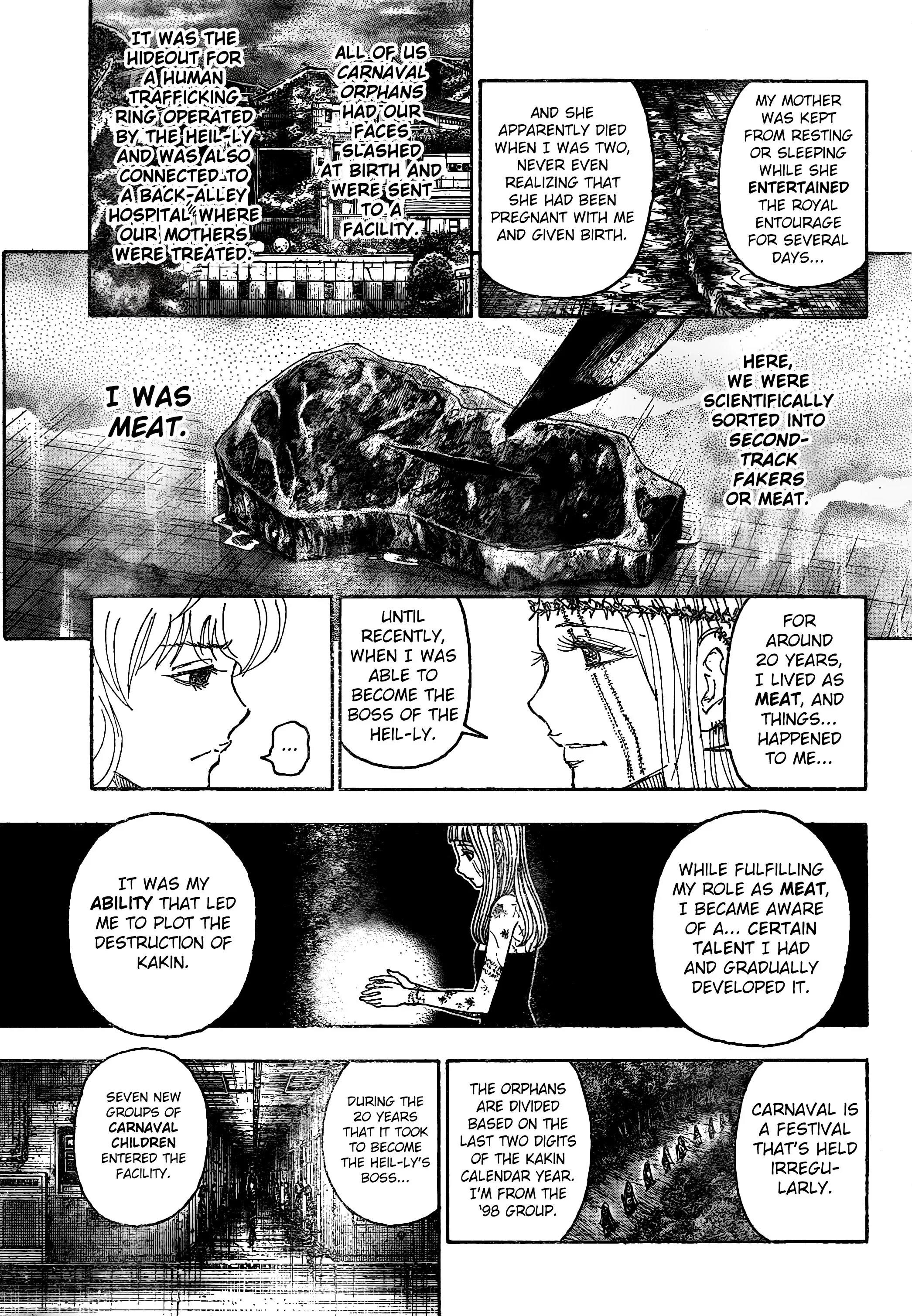 Hunter X Hunter Chapter 408 page 5 - Chapter 408: Negotiation: Part 2