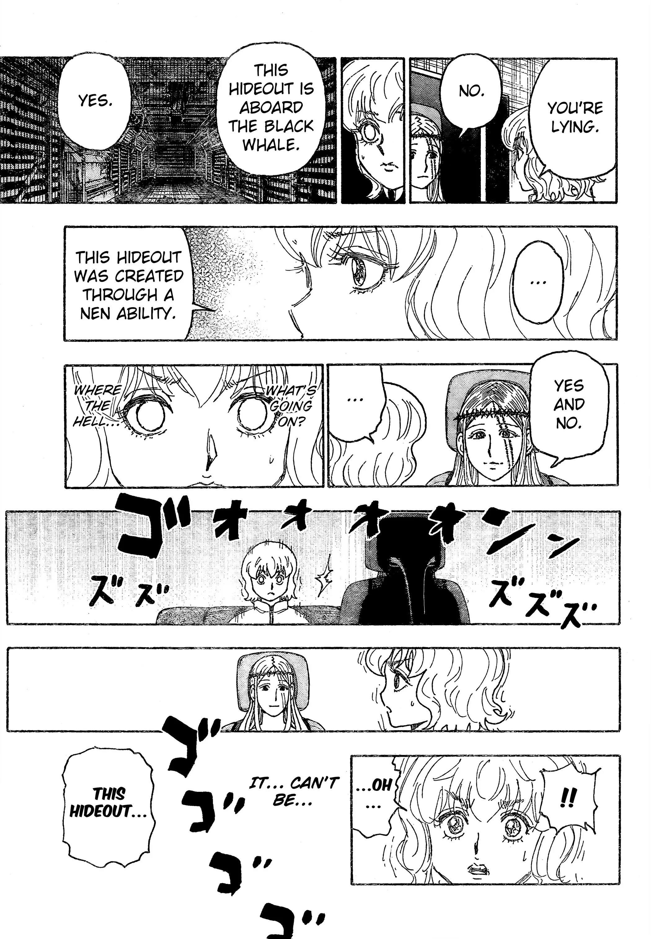 Hunter X Hunter Chapter 409 page 11 - Chapter 409: Negotiation: Part 3
