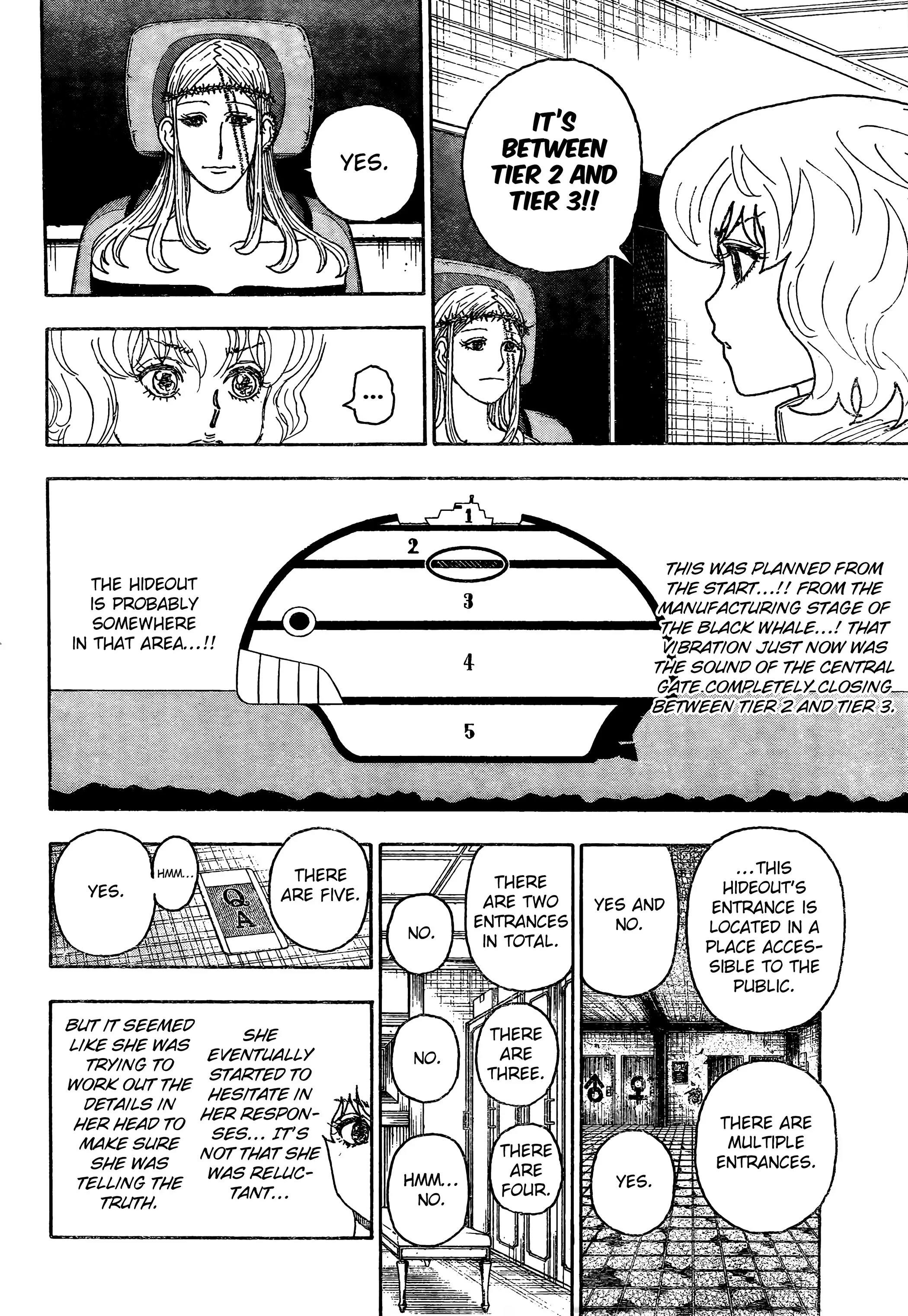 Hunter X Hunter Chapter 409 page 12 - Chapter 409: Negotiation: Part 3