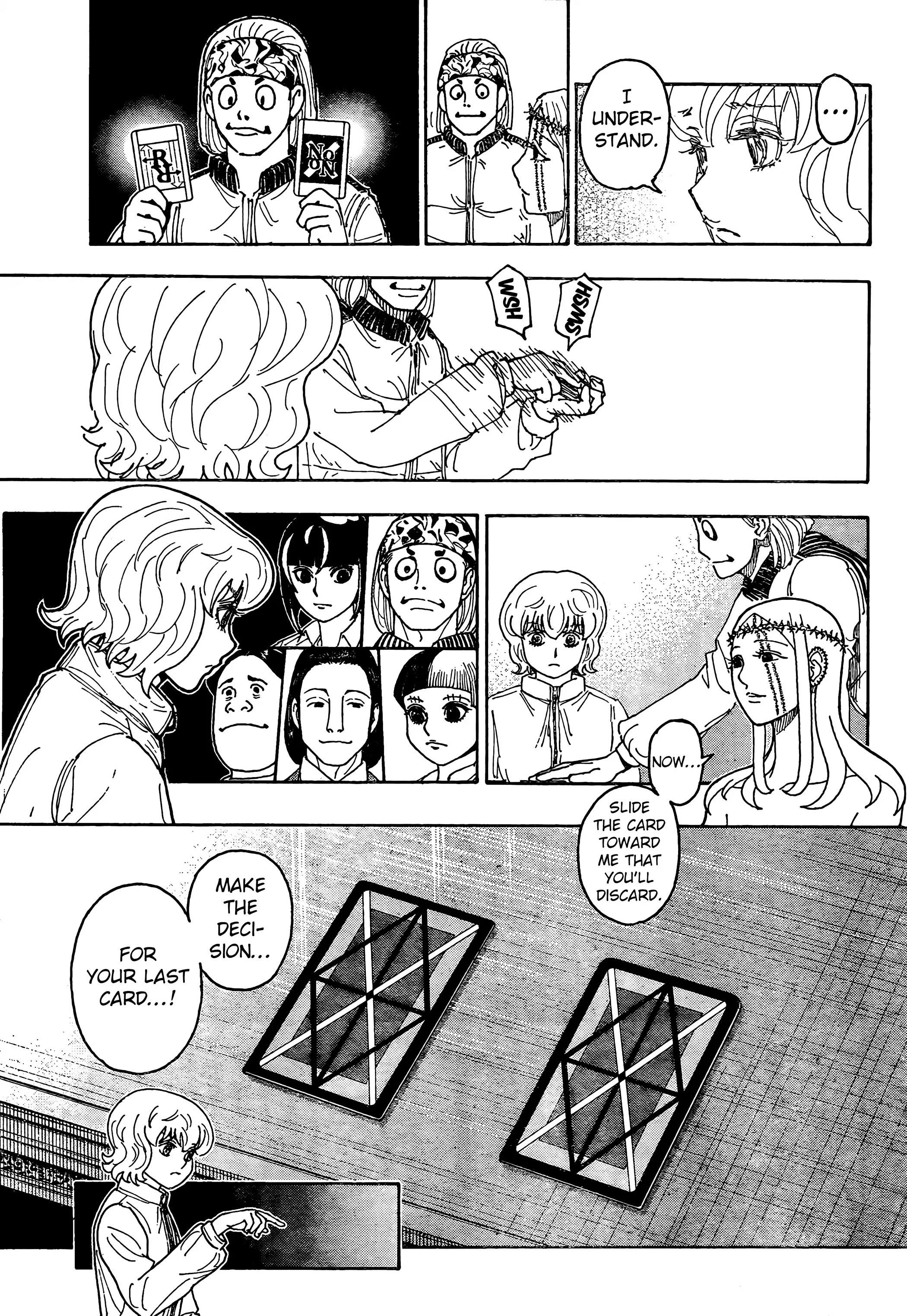 Hunter X Hunter Chapter 409 page 15 - Chapter 409: Negotiation: Part 3