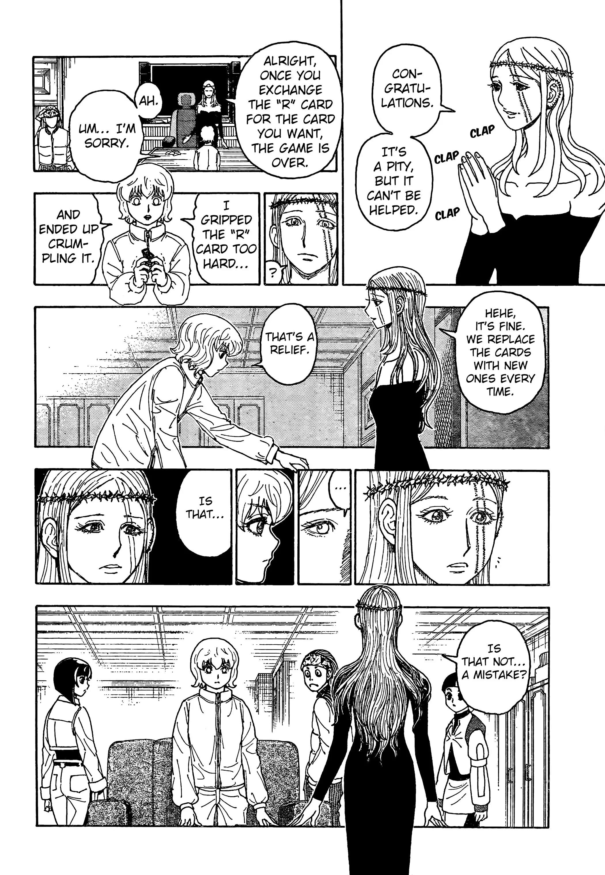 Hunter X Hunter Chapter 409 page 18 - Chapter 409: Negotiation: Part 3