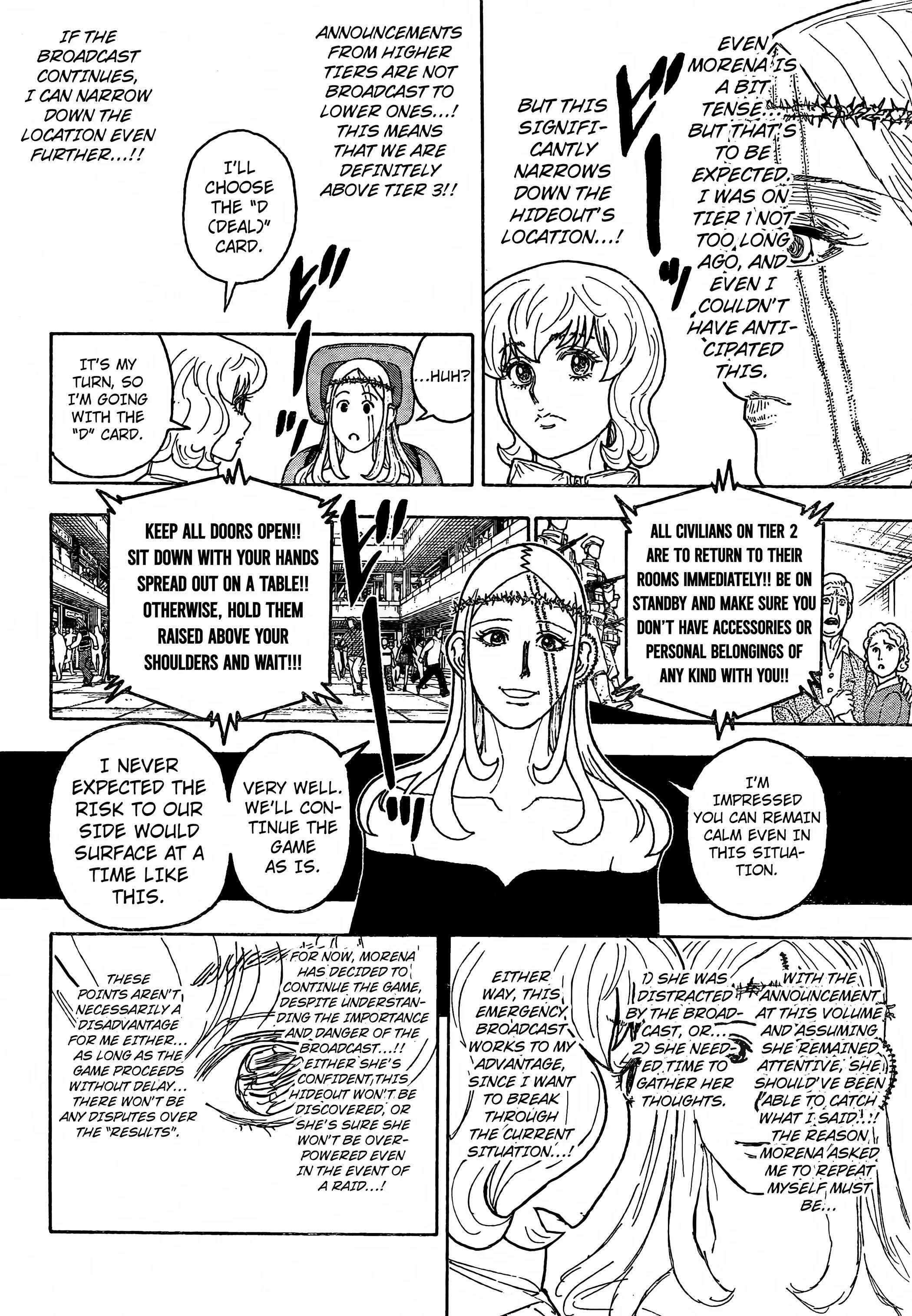 Hunter X Hunter Chapter 409 page 2 - Chapter 409: Negotiation: Part 3