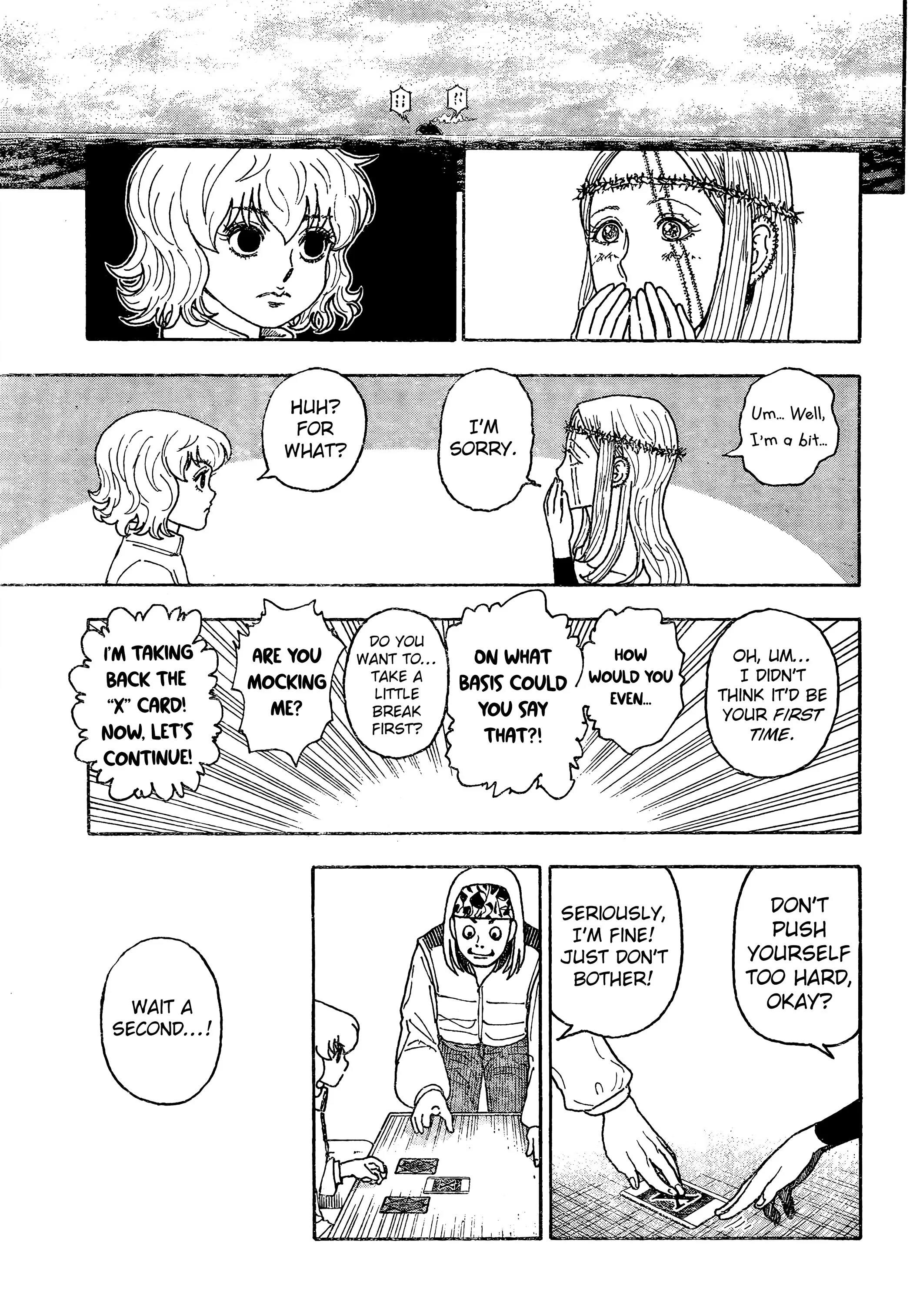 Hunter X Hunter Chapter 409 page 5 - Chapter 409: Negotiation: Part 3
