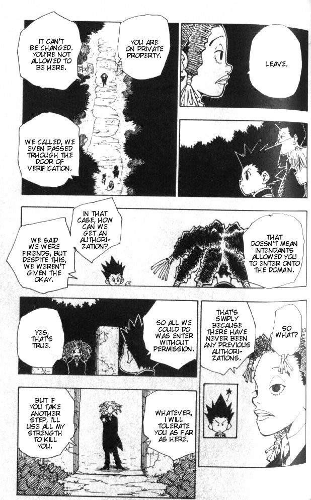 Hunter X Hunter Chapter 41 page 6 - Chapter 41: The Zoldycks: Part 2