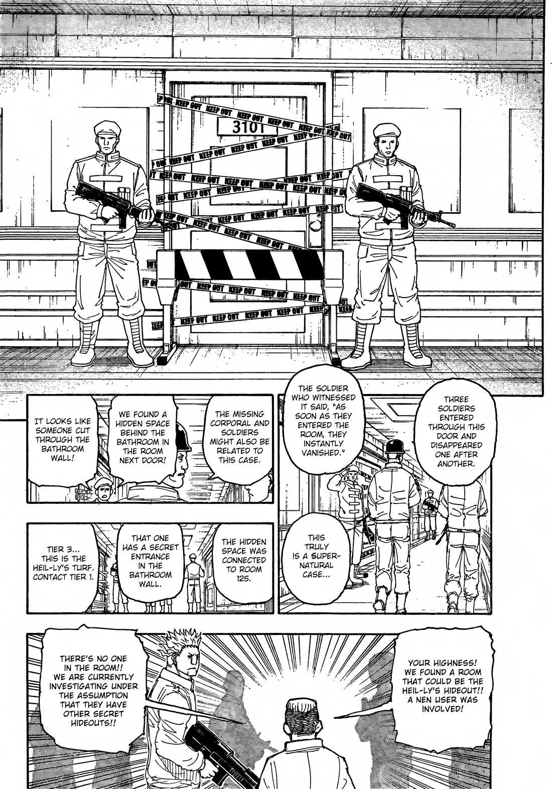 Hunter X Hunter Chapter 410 page 11 - Chapter 410: Negotiation: Part 4