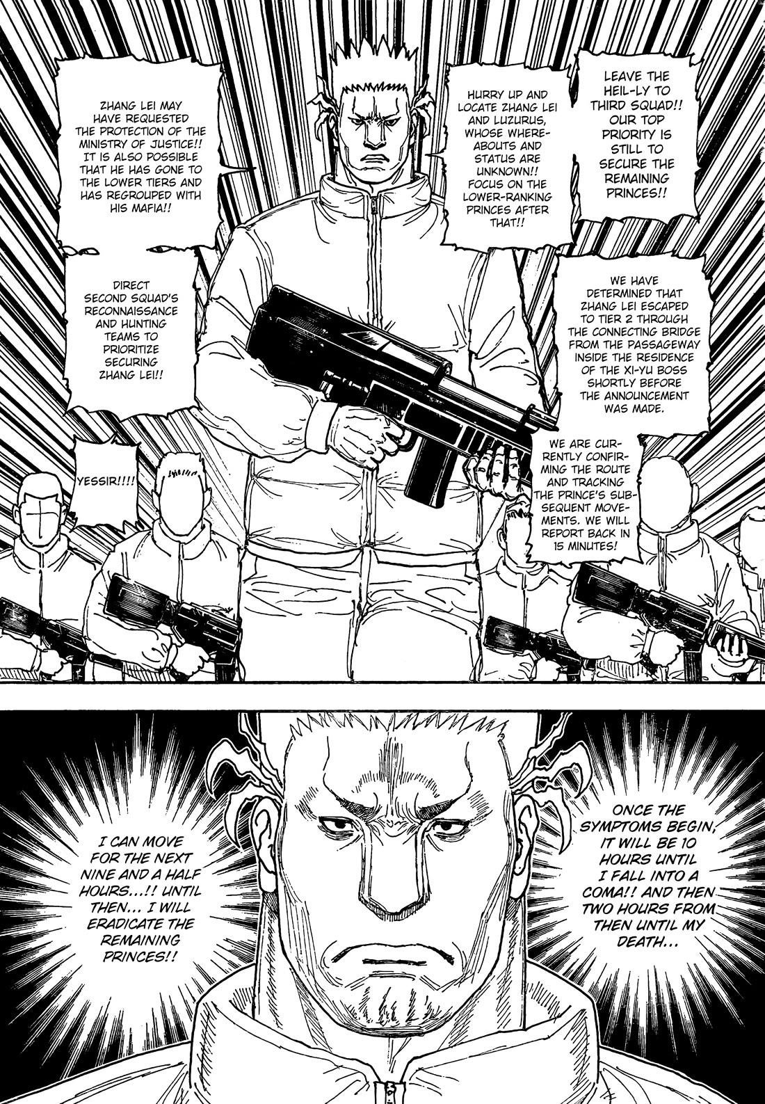 Hunter X Hunter Chapter 410 page 12 - Chapter 410: Negotiation: Part 4