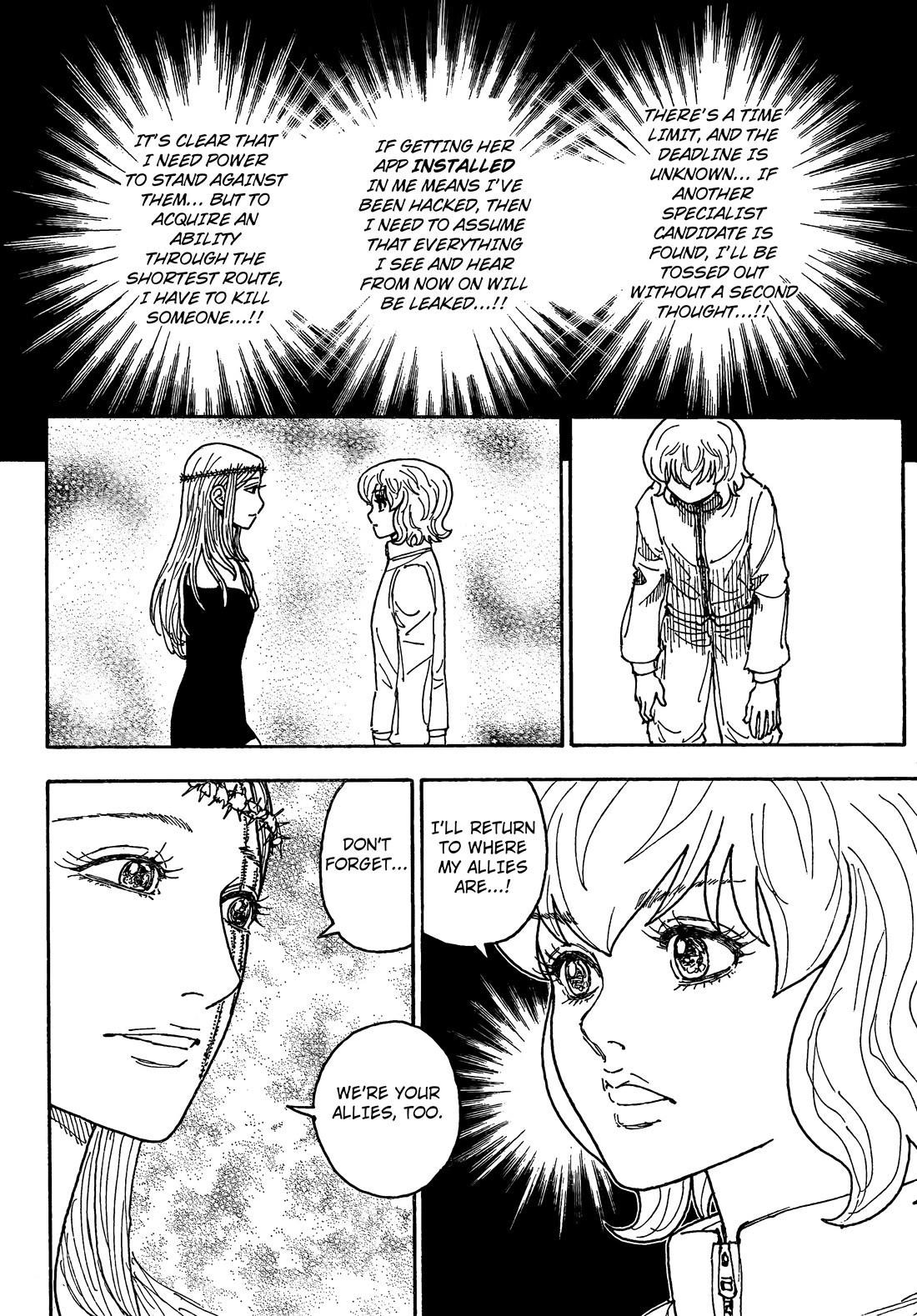 Hunter X Hunter Chapter 410 page 8 - Chapter 410: Negotiation: Part 4
