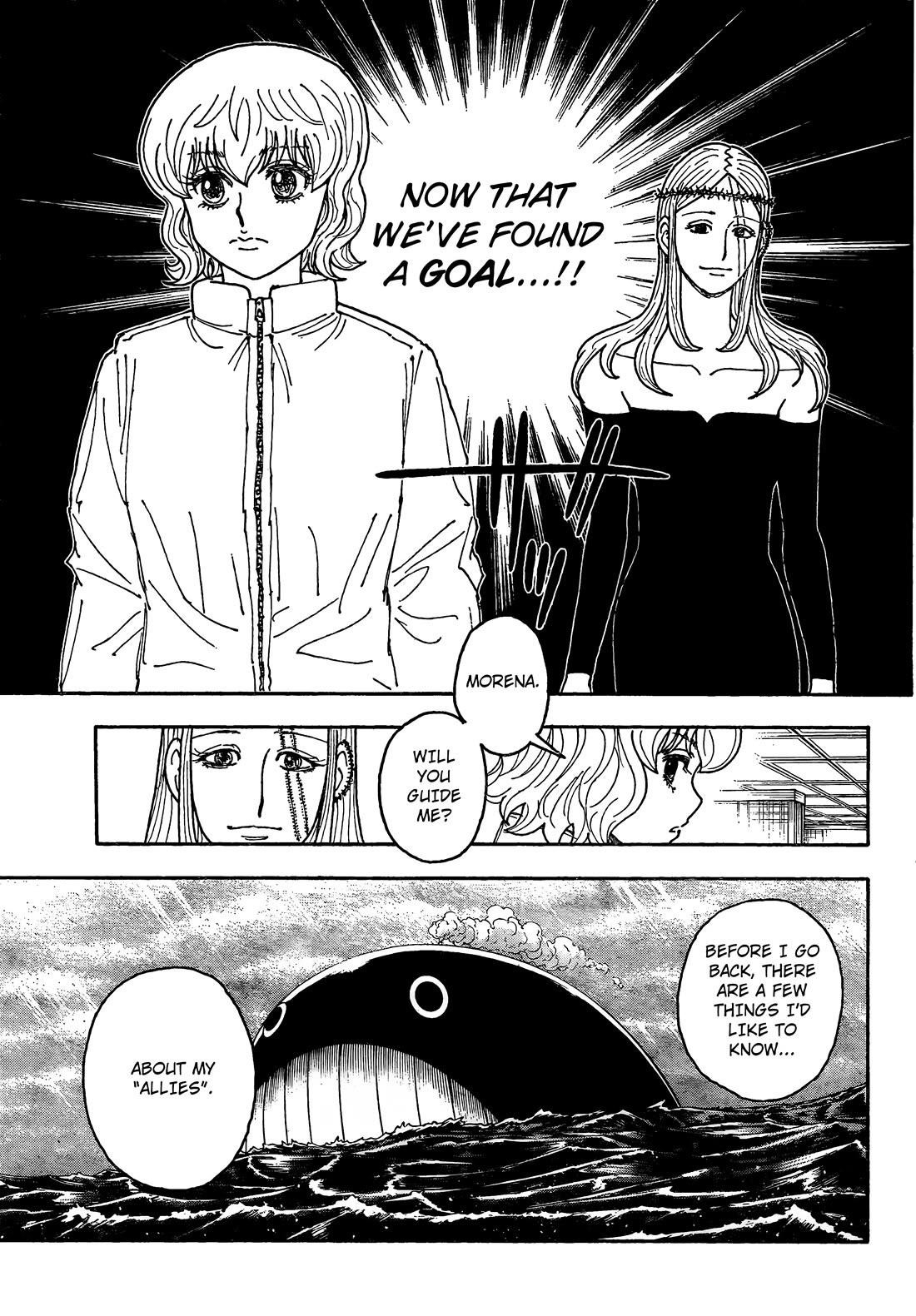 Hunter X Hunter Chapter 410 page 9 - Chapter 410: Negotiation: Part 4
