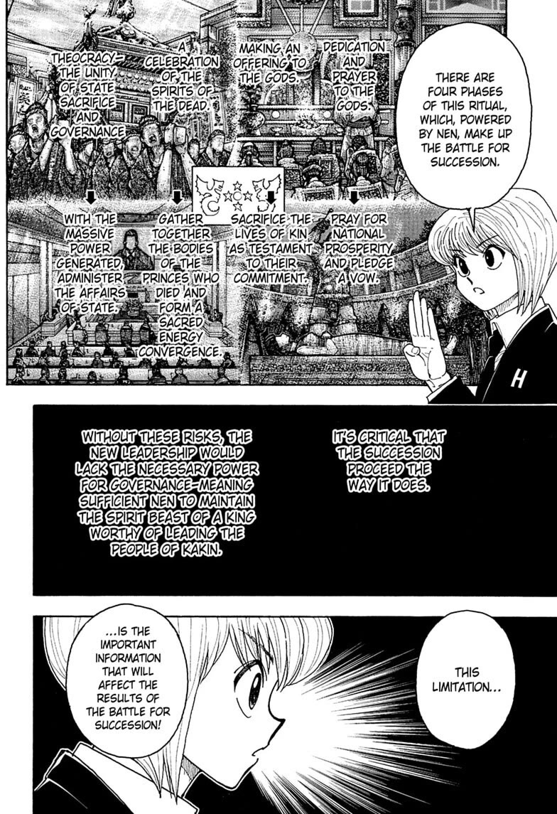 Hunter X Hunter Chapter 411 page 16 - Chapter 411: Announcement