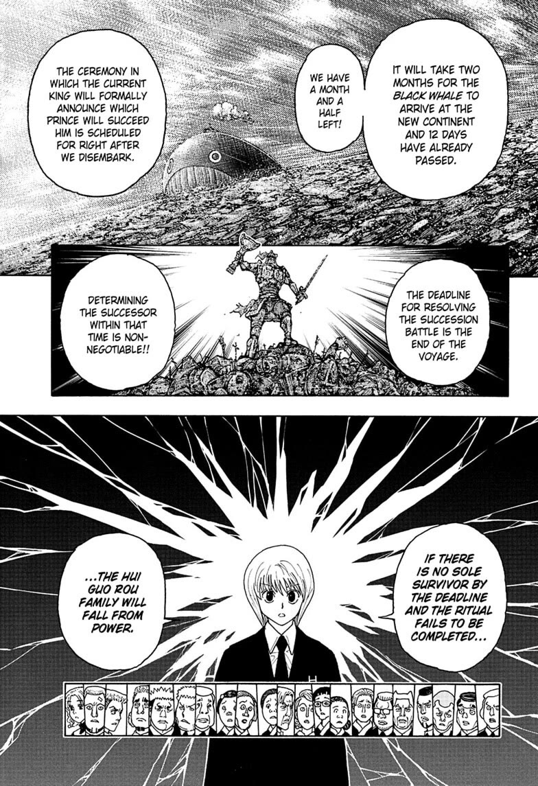 Hunter X Hunter Chapter 411 page 17 - Chapter 411: Announcement