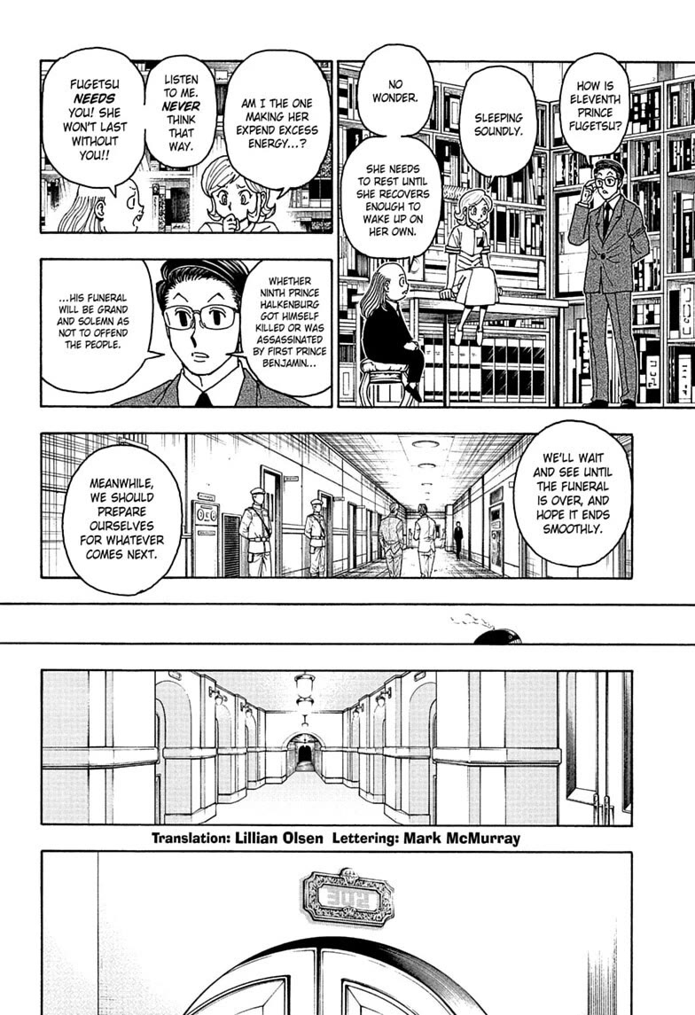 Hunter X Hunter Chapter 411 page 3 - Chapter 411: Announcement