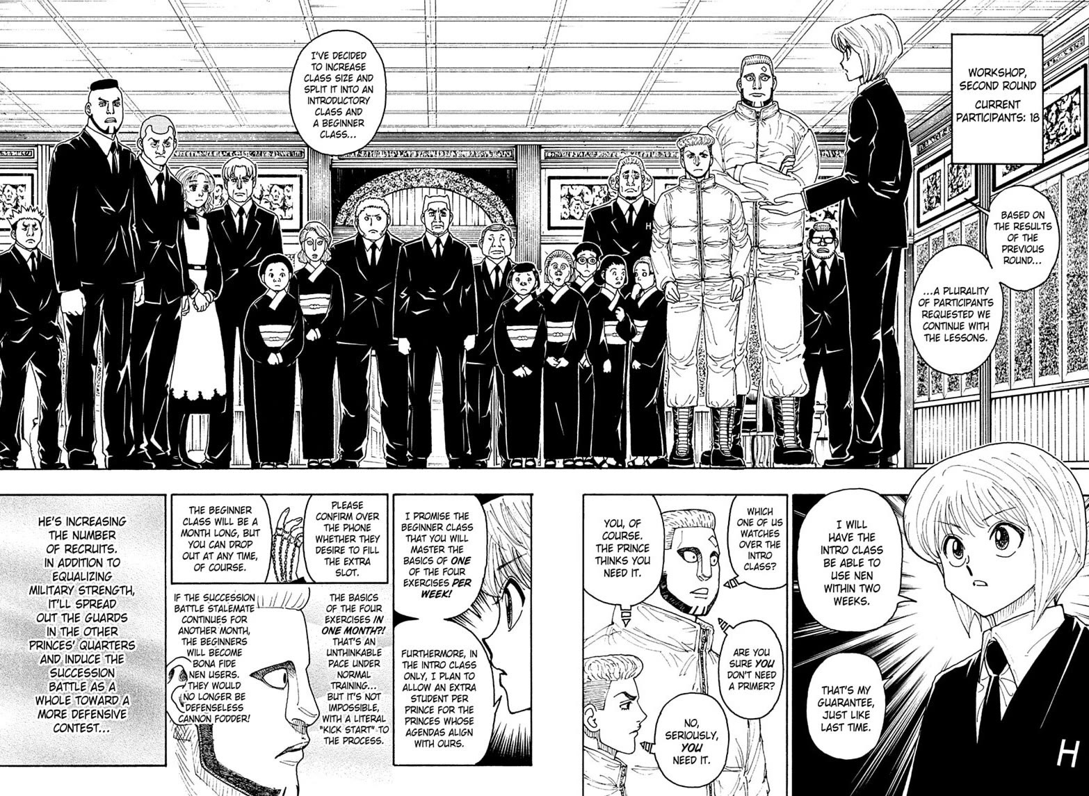 Hunter X Hunter Chapter 411 page 7 - Chapter 411: Announcement